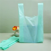 Biodégradables plastik sak fè makèt